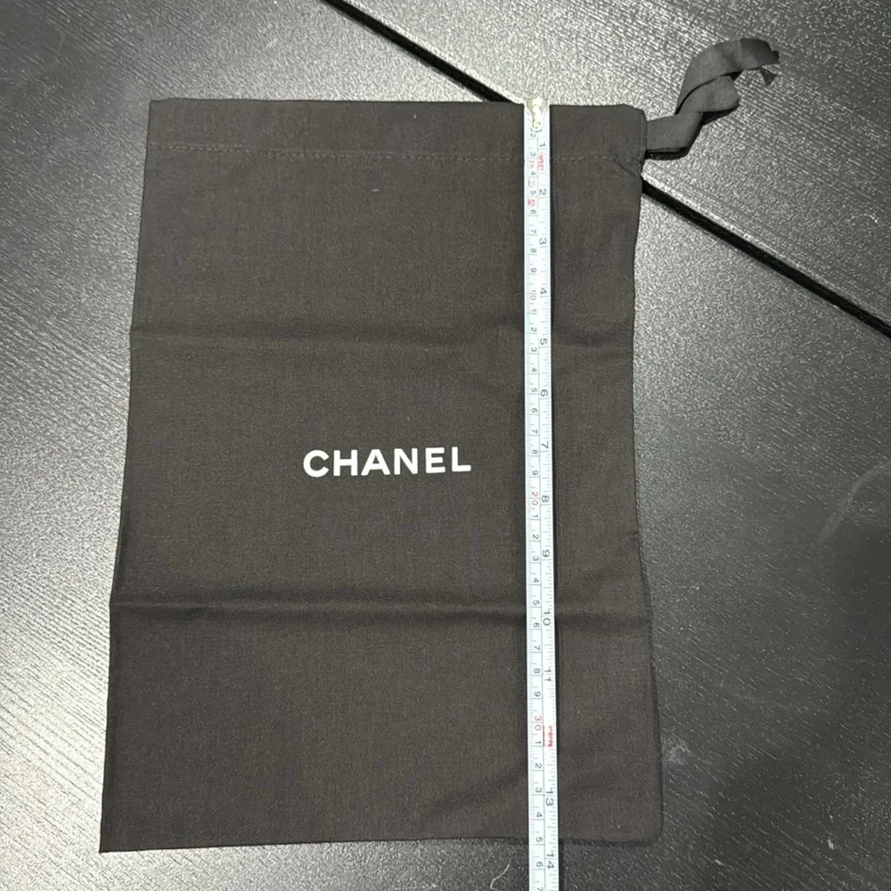 Chanel Black Signature Dust Bag